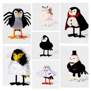M Hyde and eek Halloween featherly friends birds